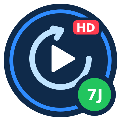 Icône replay représentant la fonction de rattrapage TV d'IRON TV PRO et Iron IPTV